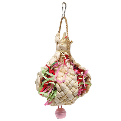 Gioco bird antistress con campanella per uccelli, 15 cm, stimolazione e benessere