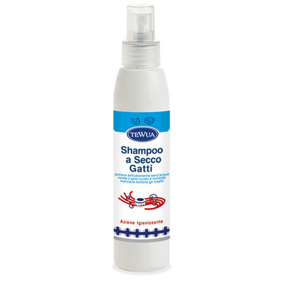 Shampoo a secco per gatti Eko senza gas, flacone spray da 500 ml con Tea Tree Oil