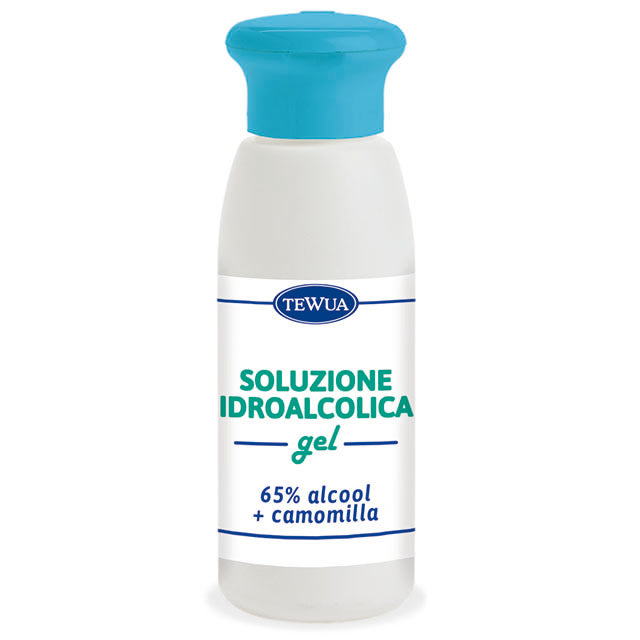 Igienizzante multiuso gel 65% alcool con camomilla, flacone 100 ml
