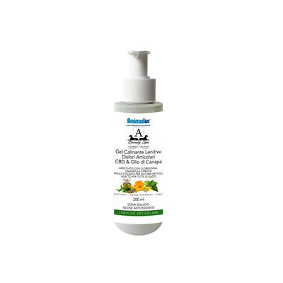 Gel lenitivo Beauty Spa Animalin per articolazioni cane con CBD e olio canapa, flacone 200 ml