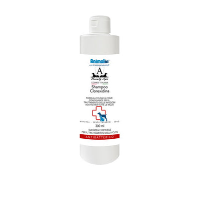 Shampoo antibatterico per cani con clorexidina Beauty Spa Animalin