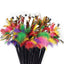 GIOCO CAT CANNA PIUME E NASTRI MIX COLOR CM 57