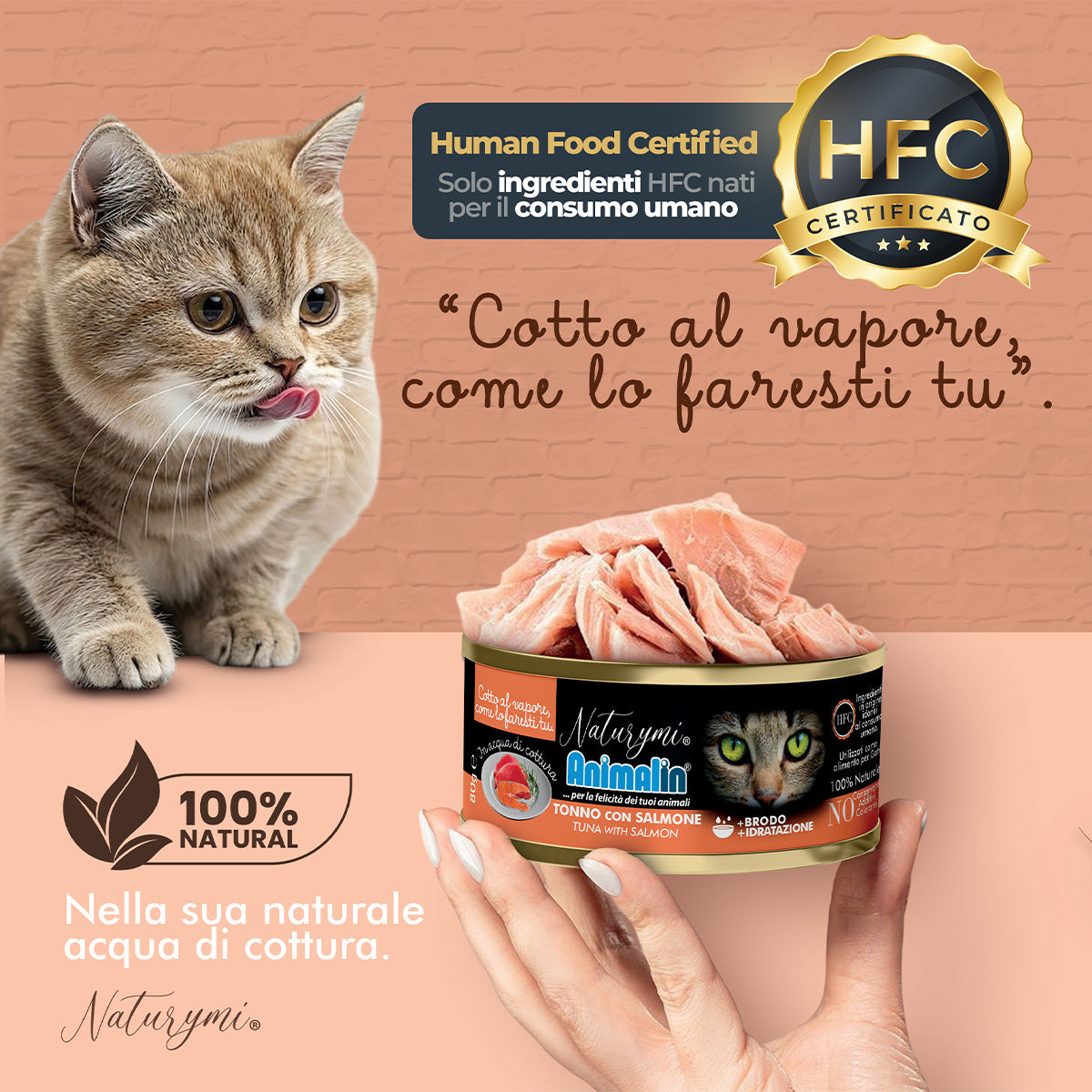 NATURYMI HFC SGOMBRO CON PATATE DOLCI IN ACQUA DI COTTURA 80 GR