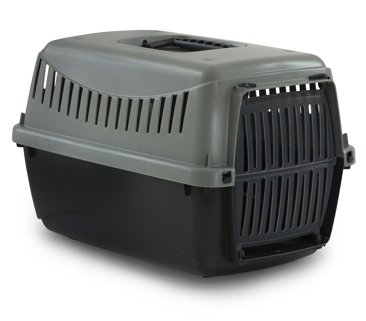 Trasportino Gipsy Eco con porta in plastica green per cani e gatti piccoli e medi