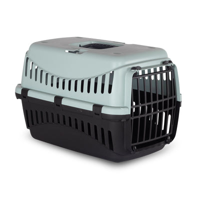 Trasportino Gipsy Eco con porta in plastica ghiaccio per cani e gatti piccoli e medi