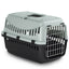 Trasportino Gipsy Eco per cani e gatti con porta in metallo colore ghiaccio