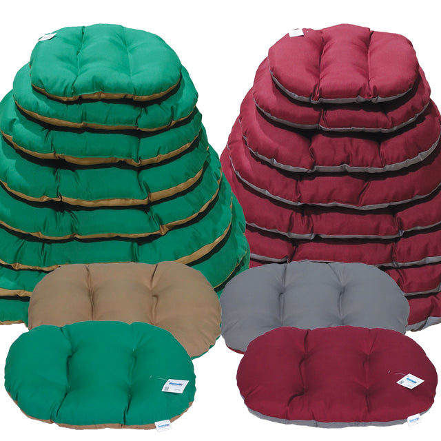 Cuscino double faces morbido per cani e gatti con doppia faccia in colori assortiti