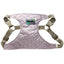 Parure pettorina metal rosa per cani con strass effetto diamante e guinzaglio coordinato