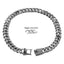 Collare gioiello catena diamante argento per cani con strass scintillanti e maglie rimovibili