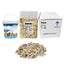 Biscotto Microbone per cani gusto vaniglia e caramello, forma osso micro 2 x 0,7 cm