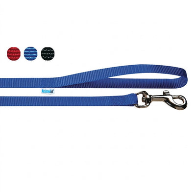 Guinzaglio in nylon blu resistente per cani, accessorio robusto e leggero