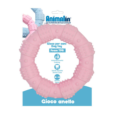 GIOCO TPR ANELLO MIX COLOR 12CM