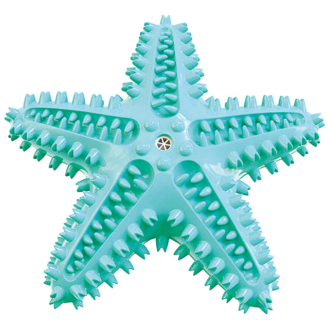 Gioco TPR stella con suono per igiene dentale cani, color mix, 16 x 16,5 x 4 cm