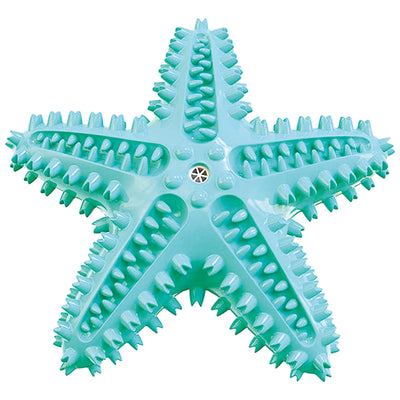 Gioco TPR stella con suono per igiene dentale cani, color mix, 16 x 16,5 x 4 cm