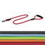 Guinzaglio nylon corda tonda mix double color per cani con moschettone robusto