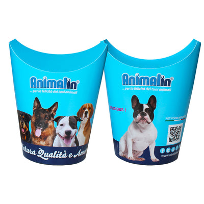 Biscotti Dog Buffet Animalin mix personalizzato con bicchiere e coperchio per cani