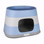 CUCCIA RING SMONTABILE AZZURRA CON CUSCINO CM 58X38X35