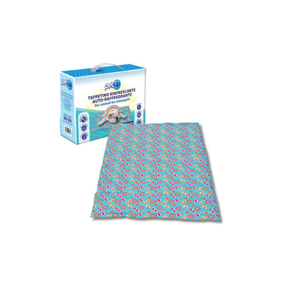Tappetino refrigerante per cani e gatti PETUP 50x65 cm con gel autoattivante, morbido e resistente