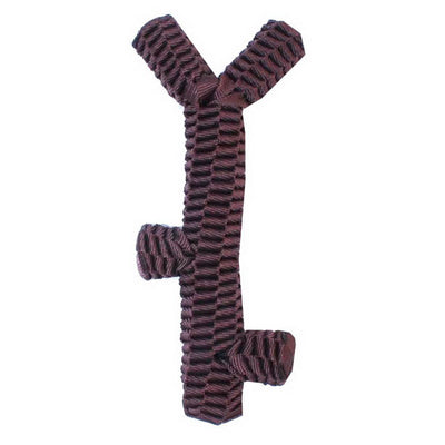 Gioco da riporto per cani in nylon resistente a forma di ramo d'albero, 26 cm