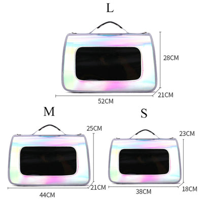 BORSA TRASPORTINO SEMIRIGIDA HOLOGRAPHIC