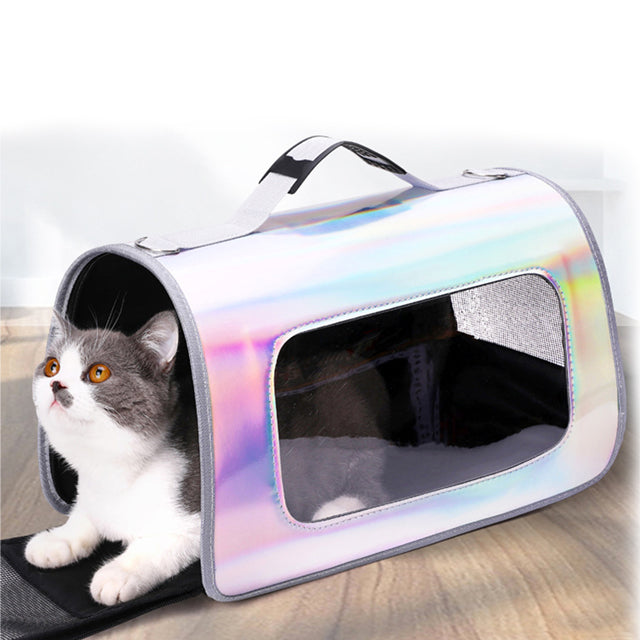 BORSA TRASPORTINO SEMIRIGIDA HOLOGRAPHIC