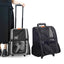 Borsa trasportino trolley in nylon per cani e gatti piccoli, 43 x 30 x 50 cm, con ruote e maniglia
