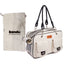 BORSA TRASPORTINO ELISABETTA II CON RETE PER CANI
