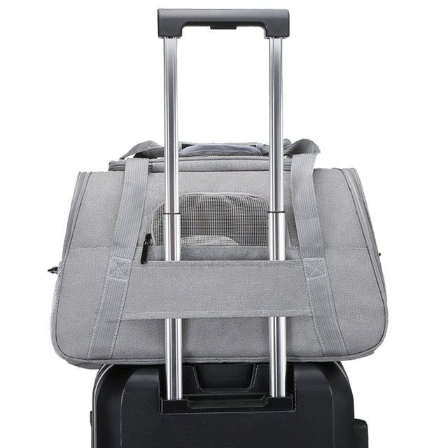Borsa Trasportino per Cani e Gatti in Oxford Fino a 6,5 Kg - CM 45X26X28