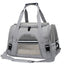 Borsa trasportino per cani e gatti con soffice tappetino e rete traspirante, 45 x 26 x 28 cm