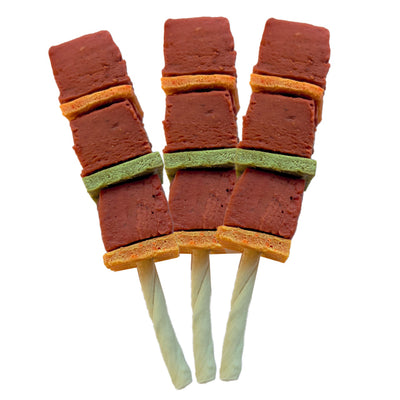 HAPPY SNACK MONOPRO SPIEDINO OSSO MANZO E VERDURE