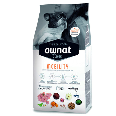 Mangime secco OWNAT CARE MOBILITY per cani con articolazioni delicate, con collagene e glucosamina