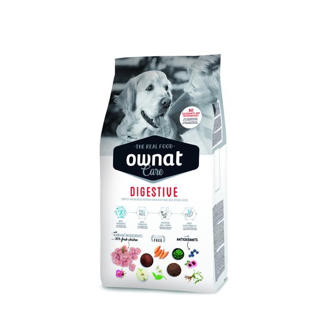Ownat Care Digestive Crocchette per Cani con Intestino Sensibile