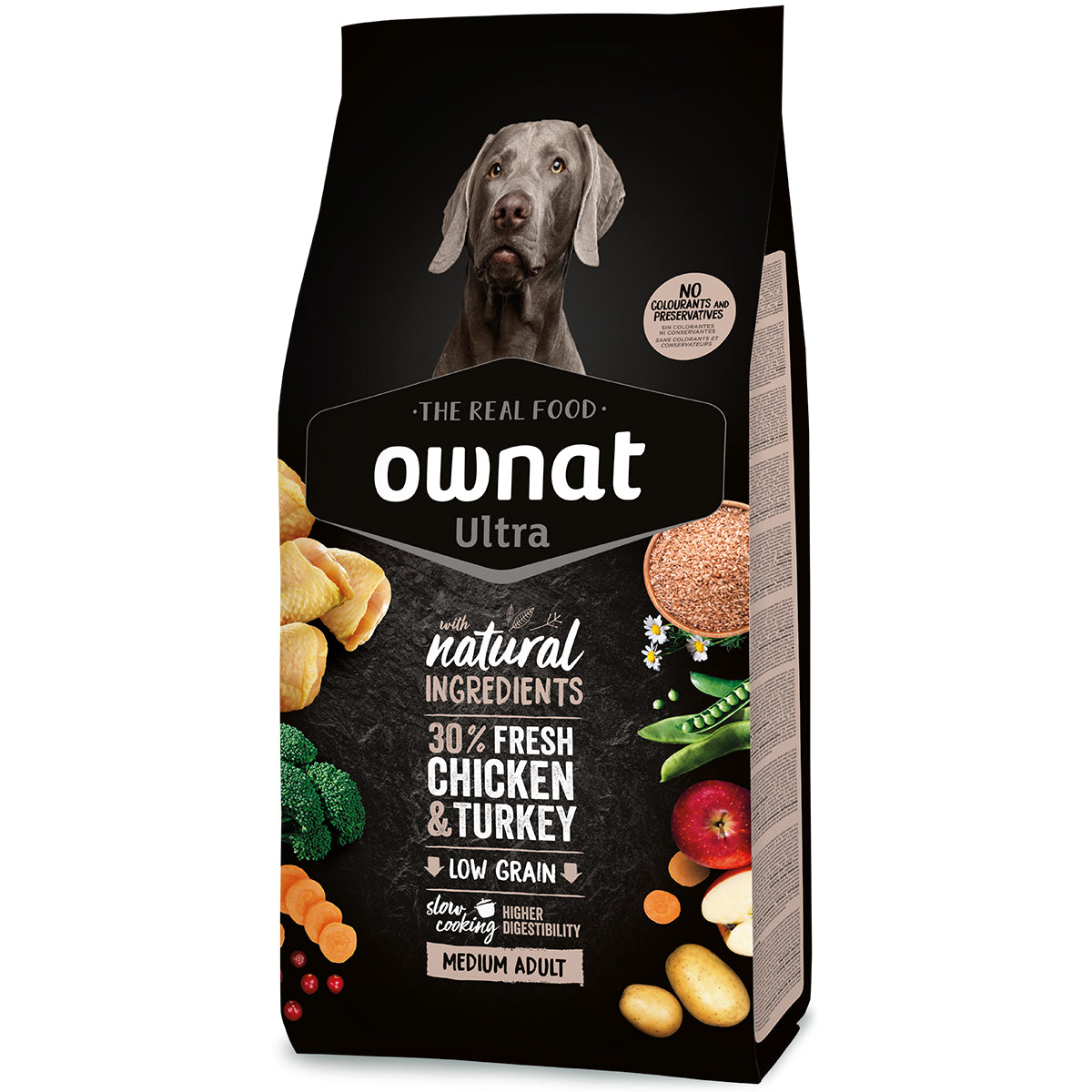 Ownat Ultra Medium Adult alimento secco per cani adulti di taglia media