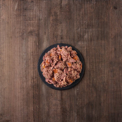 Ownat Wetline Dog Pollo e Carote 395 g alimento umido naturale senza cereali per cani