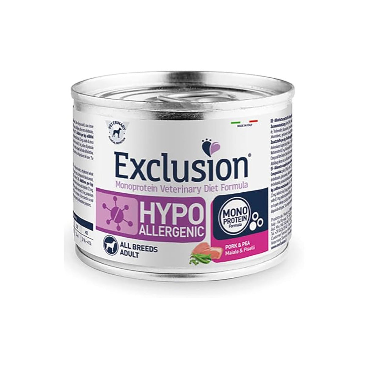 EXCLUSION WET DOG MONOPRO VET HYPO PUPPY ALL BREED MAIALE