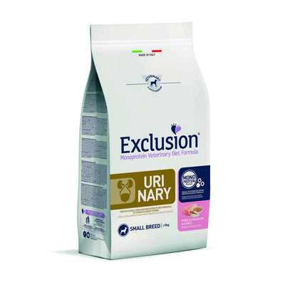 Mangime secco vet urinary per cani adult small con maiale, 2 kg