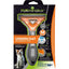 Spazzola FURminator per cani pelo lungo taglia M con denti acciaio inox e protezione Skin Guard