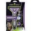 Spazzola FURminator per gatti a pelo lungo M/L con denti in acciaio inox e protezione Skin Guard