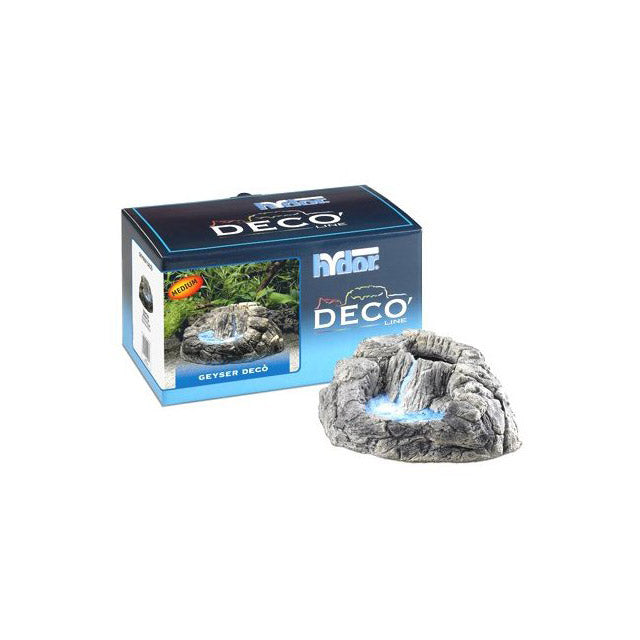 Decorazione geyser medium in resina per acquario, rifugio naturalistico per pesci