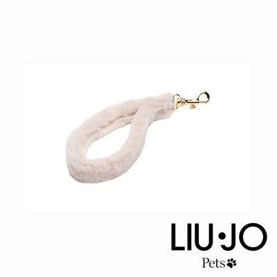 Liu Jo maniglia in pelliccia caramel per cane