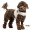 Liu Jo pettorina in pelliccia Caramel per cane