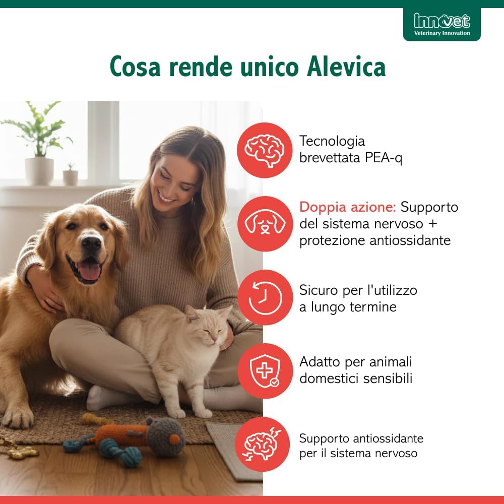 Innovet Alevica 40 Compresse per Cani e Gatti