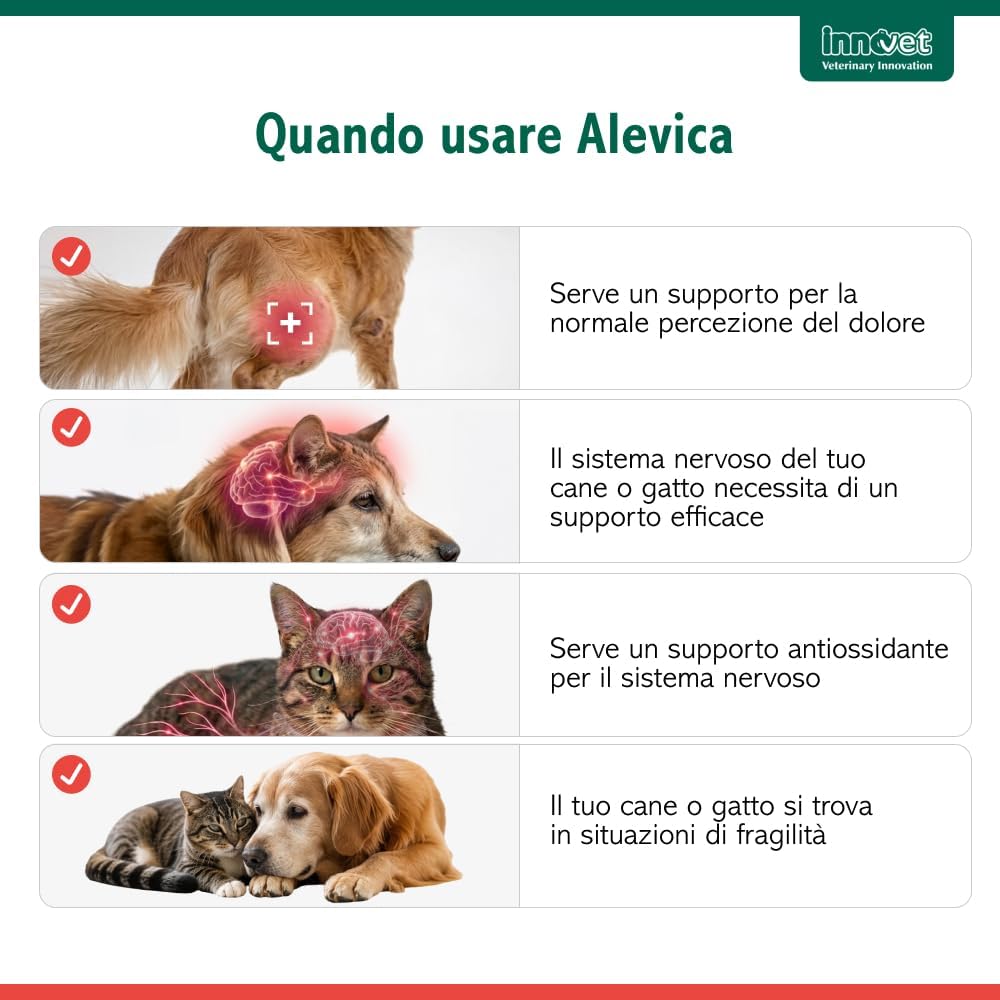 Innovet Alevica 40 Compresse per Cani e Gatti
