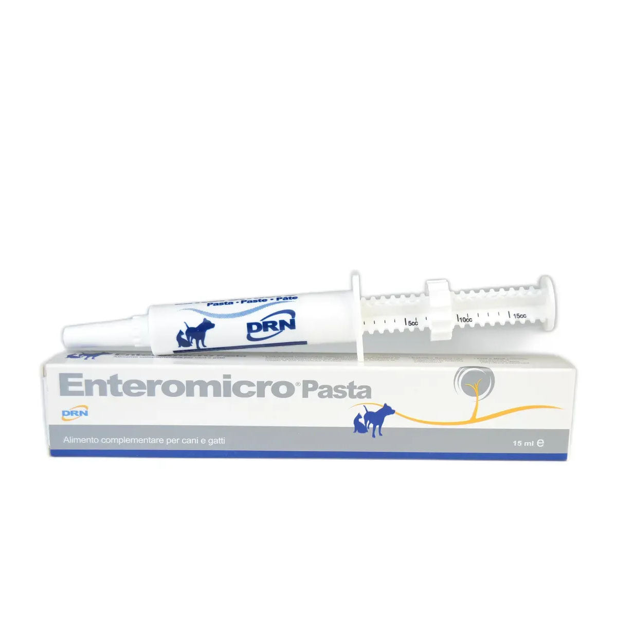 DRN Enteromicro Pasta 15 ml per Cani e Gatti - Equilibrio della Flora Intestinale