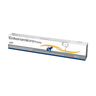 DRN Enteromicro Pasta 15 ml per Cani e Gatti per l'Equilibrio della Flora Intestinale