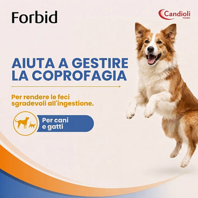 Candioli Forbid Polvere 50 g per Cani e Gatti