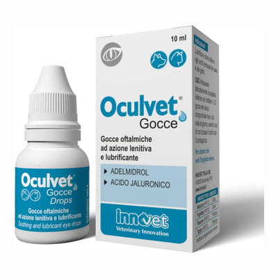 innovet oculvet gocce 10 ml per igiene degli occhi di cani e gatti