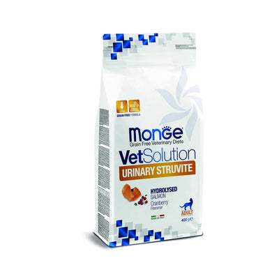 Mangime vet dry per gatti Monge VetSolution Urinary Struvite in crocchette per il controllo della urolitiasi struvitica