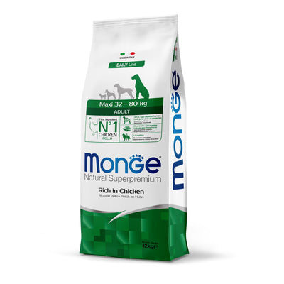 MONGE DRY DOG Maxi Adult pollo