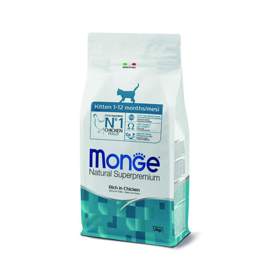 MONGE DRY CAT KITTEN pollo